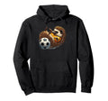 Hedgehog Soccer Player Kicking Ball Hoodie - Streetwear Style Men Women - T-Shirt, Sweatshirt, Hoodie