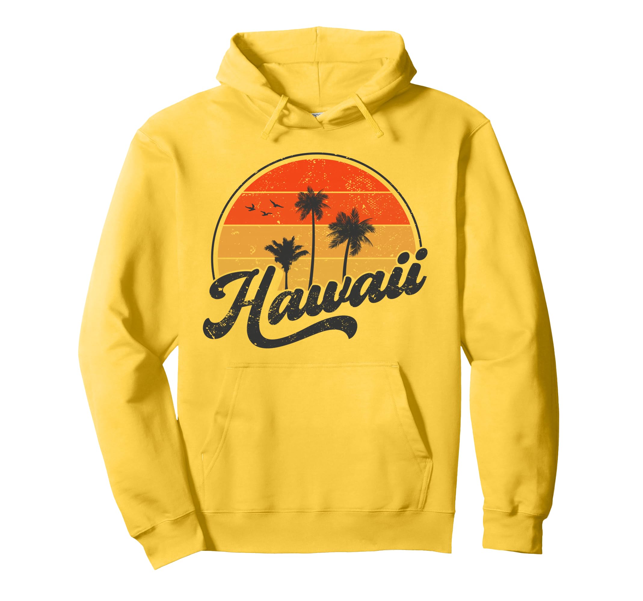 Hawaii Sunset Hoodie - Unique Graphic Unisex - T-Shirt, Sweatshirt, Hoodie