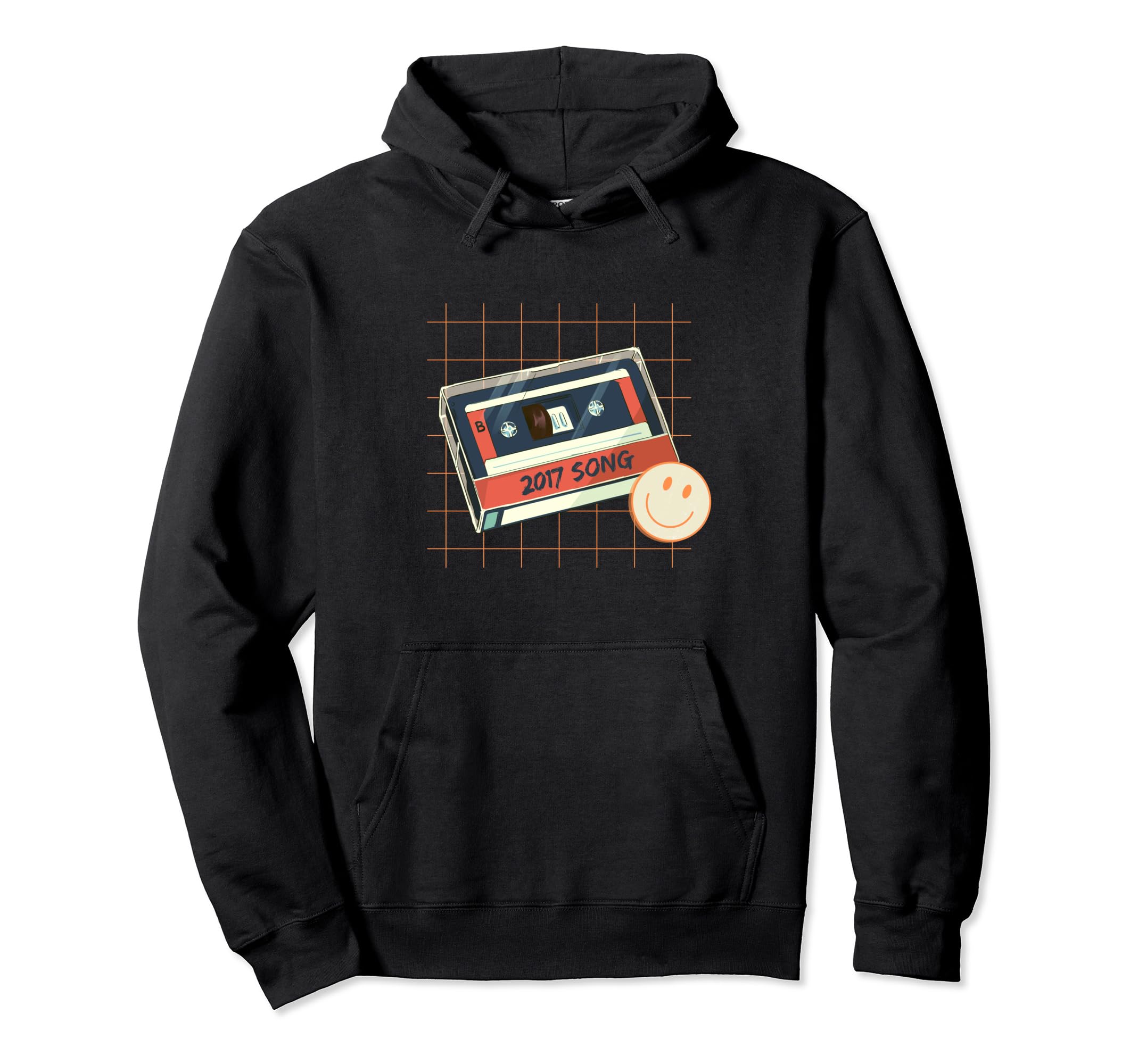 Cassette Tape 2017 Hoodie - Unique Graphic Unisex - T-Shirt, Sweatshirt, Hoodie