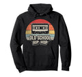 Old School Hip Hop Music Cassette Vibe Hoodie - Trendy Graphic Men Women - T-Shirt, Sweatshirt, Hoodie