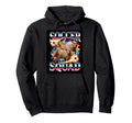 Soccer Squad Capybara Meme Ironic Hoodie - Custom Art Print for Adults - T-Shirt, Sweatshirt, Hoodie