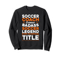 Soccer Coaching Training Trainer Sweatshirt - Minimalist Print Men Women - T-Shirt, Sweatshirt, Hoodie