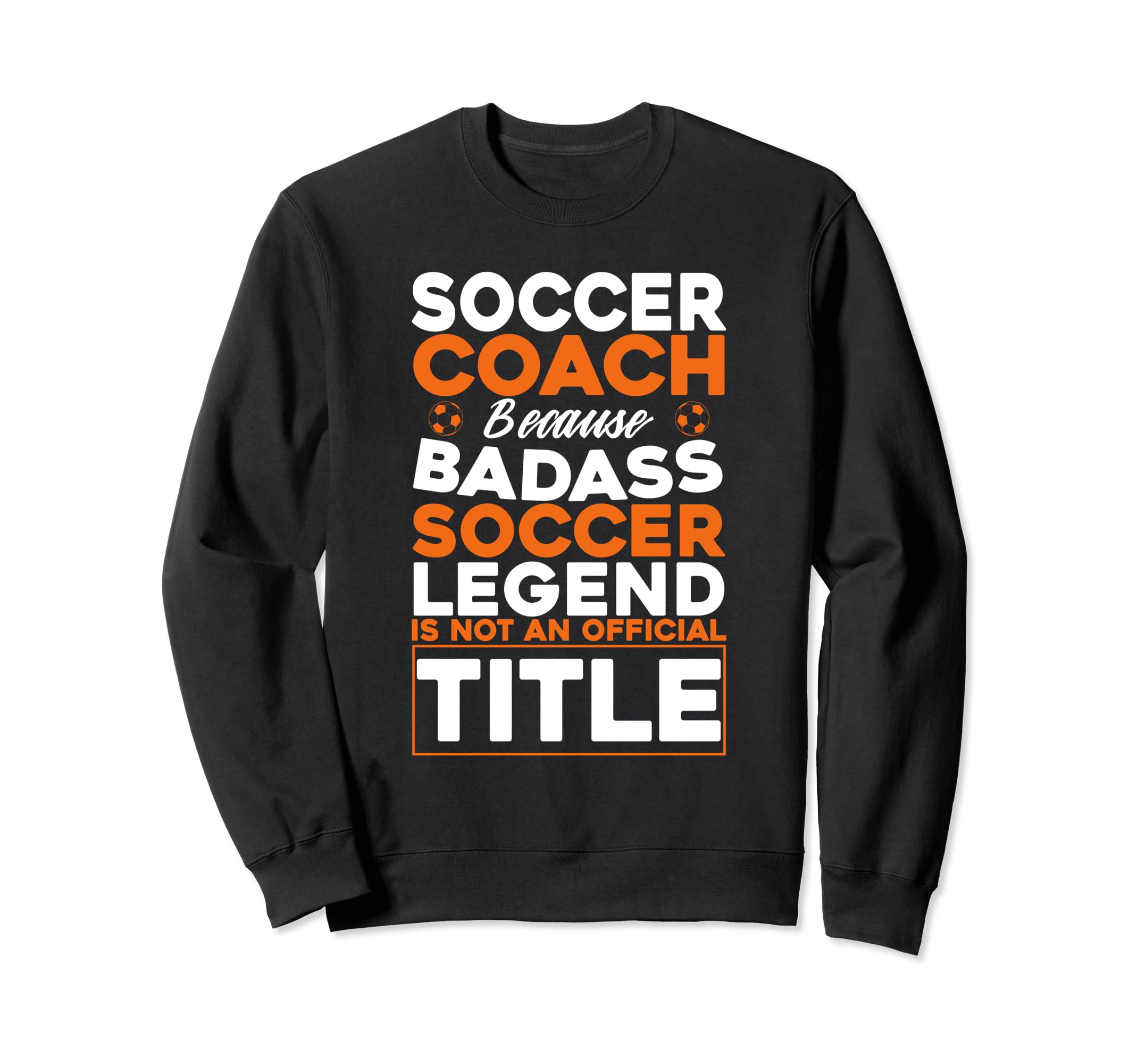 Soccer Coaching Training Trainer Sweatshirt - Minimalist Print Men Women - T-Shirt, Sweatshirt, Hoodie