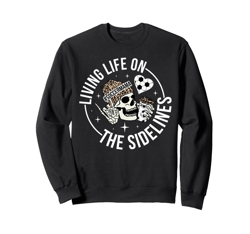 Soccer Mama Funny Soccer Mom Soccer Sweatshirt - Trendy Graphic Men Women - T-Shirt, Sweatshirt, Hoodie