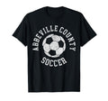 Abbeville County Soccer Distressed 90S T-Shirt - Unique Graphic Unisex - T-Shirt, Sweatshirt, Hoodie