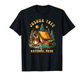 Camping Forest Tent Campfire Joshua T-Shirt - Aesthetic Graphic Men Women - T-Shirt, Sweatshirt, Hoodie