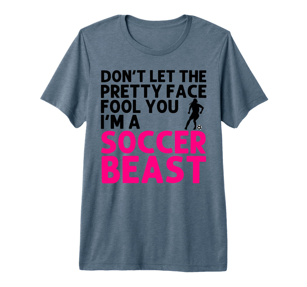 Soccer Art Teen Goalie Soccer Player Tri T-Shirt - Graphic Print Unisex - T-Shirt, Sweatshirt, Hoodie