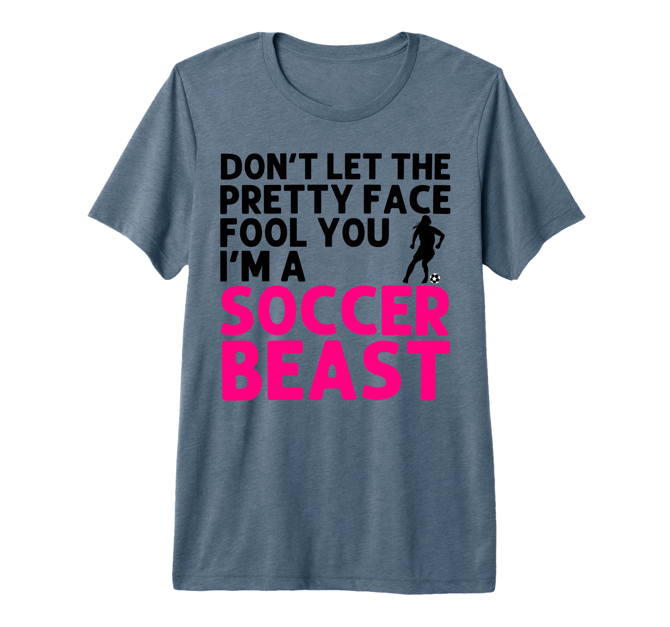 Soccer Art Teen Goalie Soccer Player Tri T-Shirt - Graphic Print Unisex - T-Shirt, Sweatshirt, Hoodie
