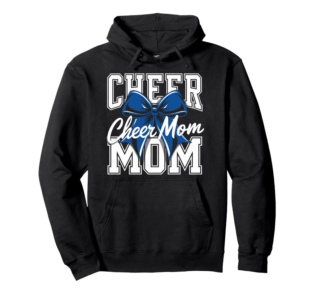 Cheer Mom Mother Bow Cheerleader Game Hoodie - Unique Graphic for Adults - T-Shirt, Sweatshirt, Hoodie