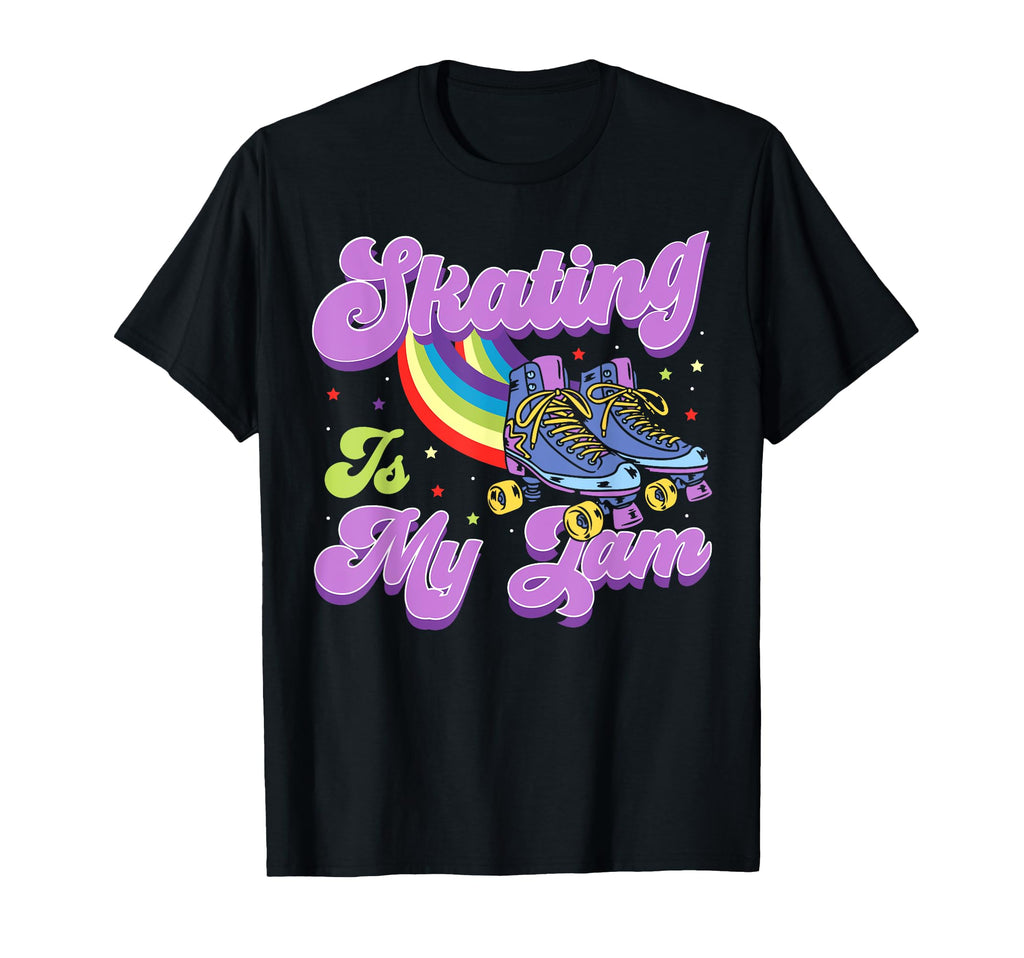 Roller Skating Skate 1970S Skating T-Shirt - Minimalist Print for Adults - T-Shirt, Sweatshirt, Hoodie