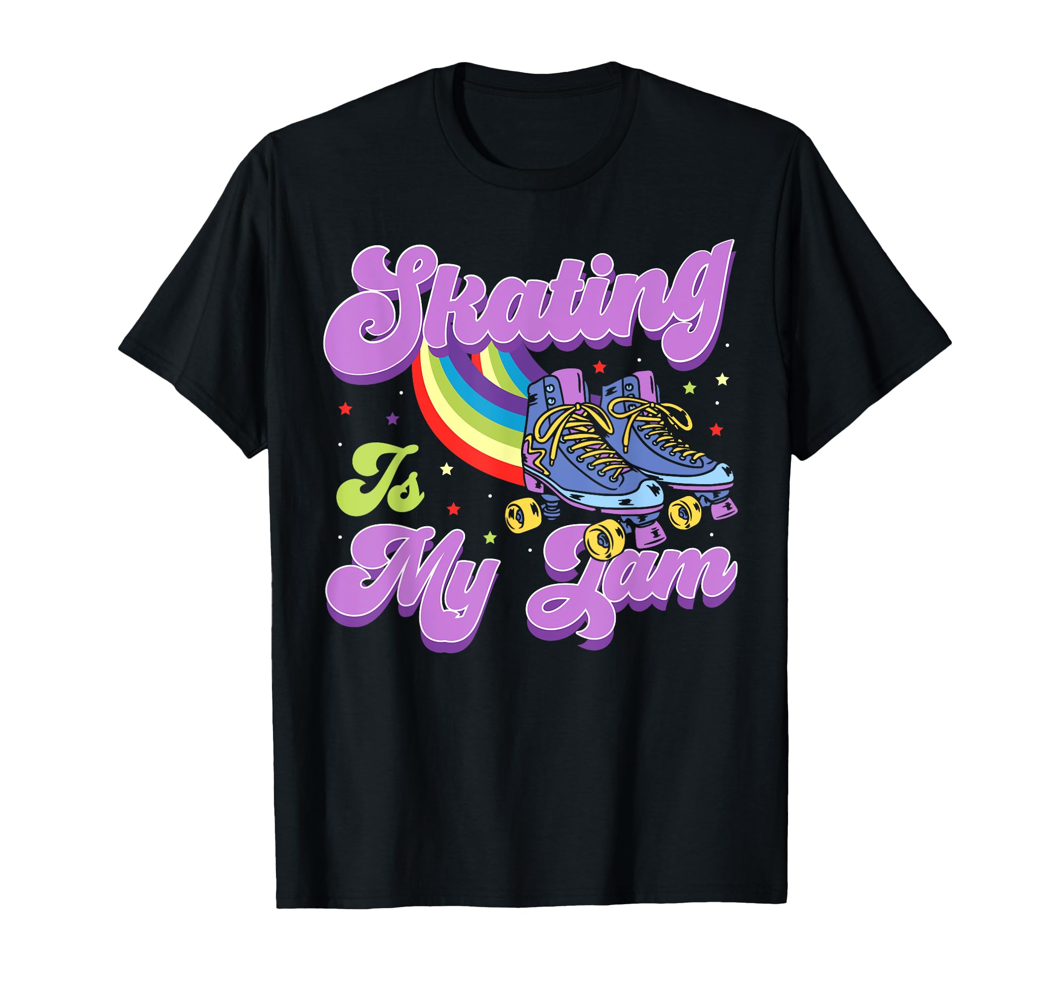 Roller Skating Skate 1970S Skating T-Shirt - Minimalist Print for Adults - T-Shirt, Sweatshirt, Hoodie
