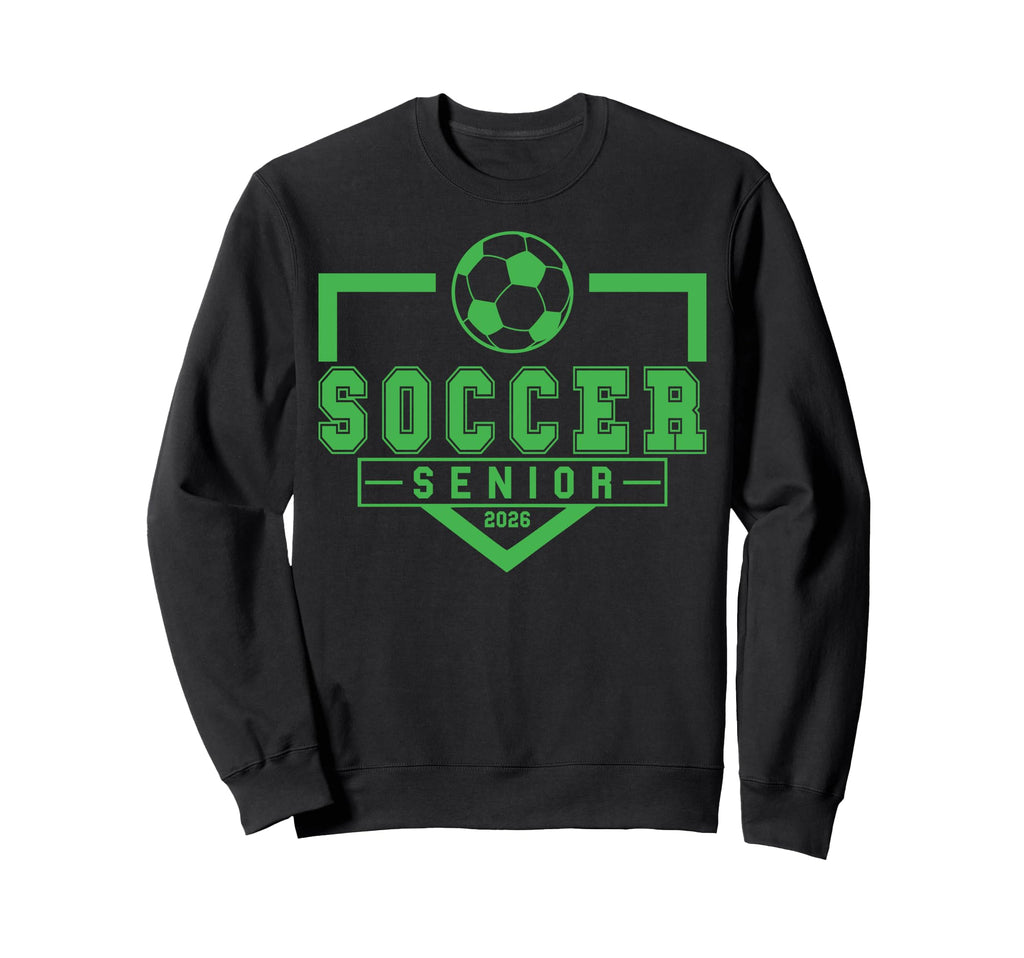 Soccer Senior Night Soccer Senior 2026 Sweatshirt - Trendy Graphic Unisex - T-Shirt, Sweatshirt, Hoodie