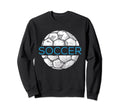 Soccer Player Sweatshirt - Casual Everyday Wear Men Women - T-Shirt, Sweatshirt, Hoodie