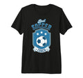 Fun Gift Best Soccer Coach Tri Blend T-Shirt - Custom Art Print for Adults - T-Shirt, Sweatshirt, Hoodie