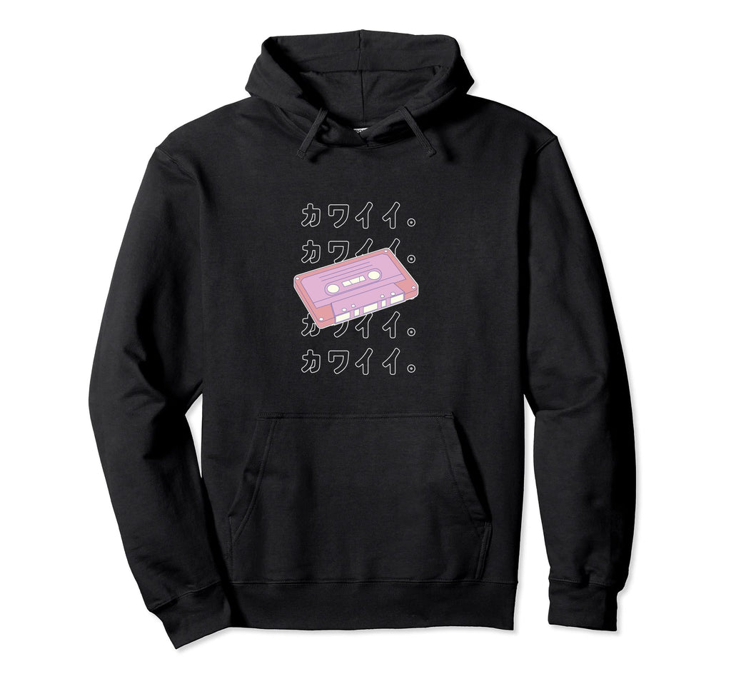Mix Tape 80S Japanese Cassette Hoodie - Novelty Apparel Men Women - T-Shirt, Sweatshirt, Hoodie