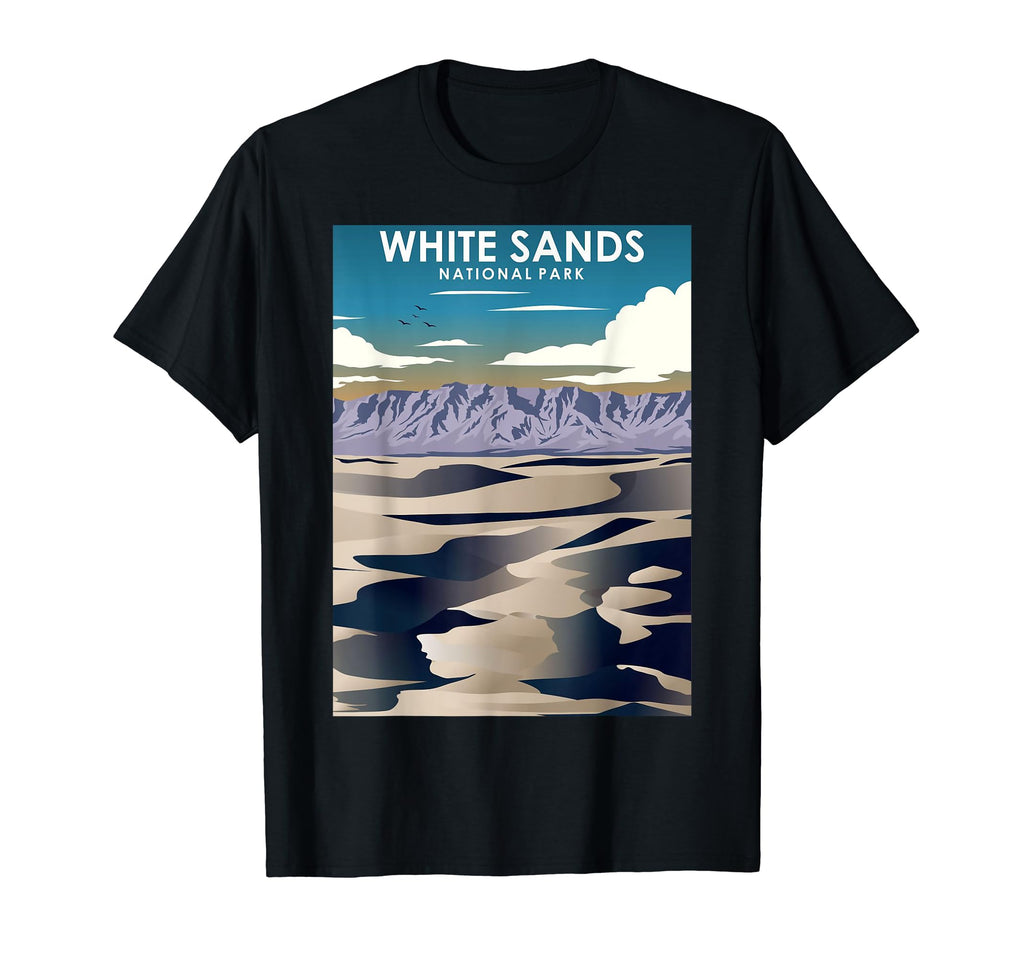 White Sands National Park New Mexico T-Shirt - Unique Graphic Men Women - T-Shirt, Sweatshirt, Hoodie