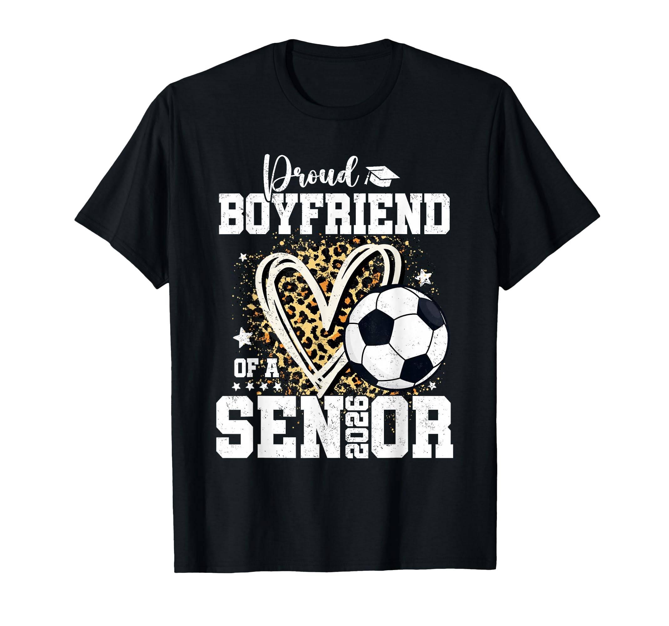 Proud Boyfriend 2026 Senior Soccer T-Shirt - Custom Art Print Unisex - T-Shirt, Sweatshirt, Hoodie