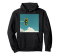 Indie Aesthetic Y2K Light Traffic Heart Hoodie - Novelty Apparel Unisex - T-Shirt, Sweatshirt, Hoodie