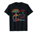 I Got Peaceful Easy Feel Hippie T-Shirt - Graphic Print for Adults - T-Shirt, Sweatshirt, Hoodie