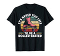 Roller Skates Skate T-Shirt - Minimalist Print for Adults - T-Shirt, Sweatshirt, Hoodie