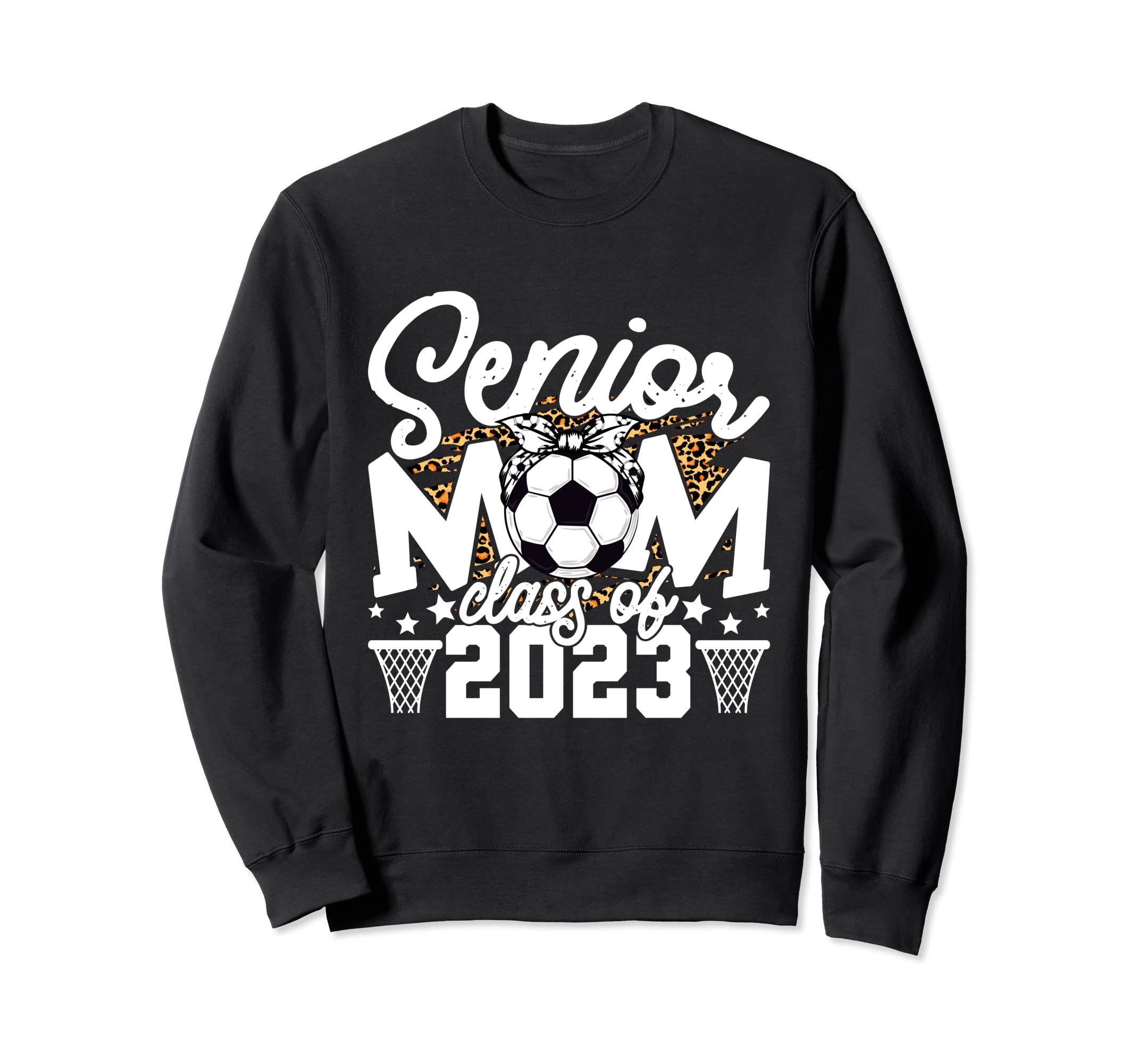 Leopard Senior Mom Class 2023 Sweatshirt - Casual Everyday Wear Men Women - T-Shirt, Sweatshirt, Hoodie