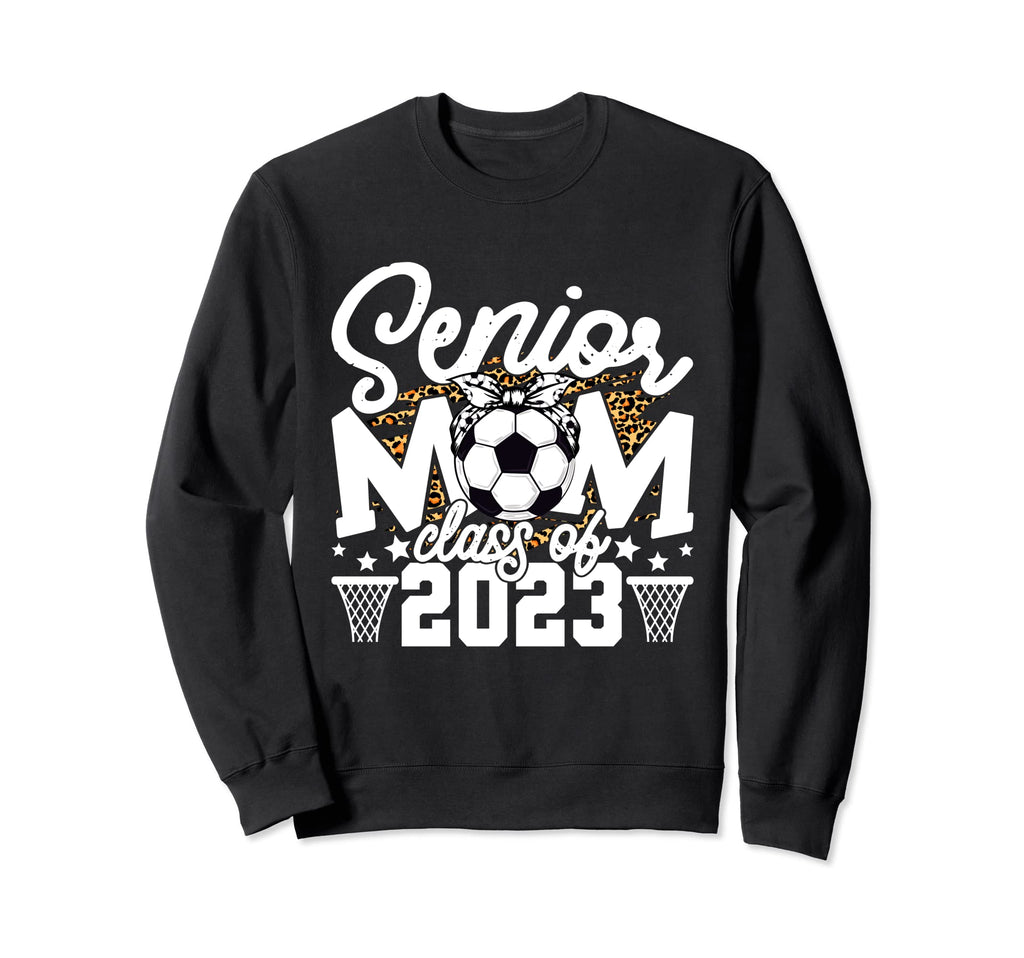 Leopard Senior Mom Class 2023 Sweatshirt - Casual Everyday Wear for Adults - T-Shirt, Sweatshirt, Hoodie