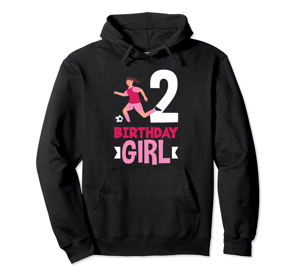 2Nd Birthday 2 Years Soccer Football Hoodie - Streetwear Style Unisex - T-Shirt, Sweatshirt, Hoodie