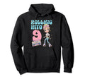 9Th Birthday Roller Skating Skate Party Hoodie - Novelty Apparel Men Women - T-Shirt, Sweatshirt, Hoodie