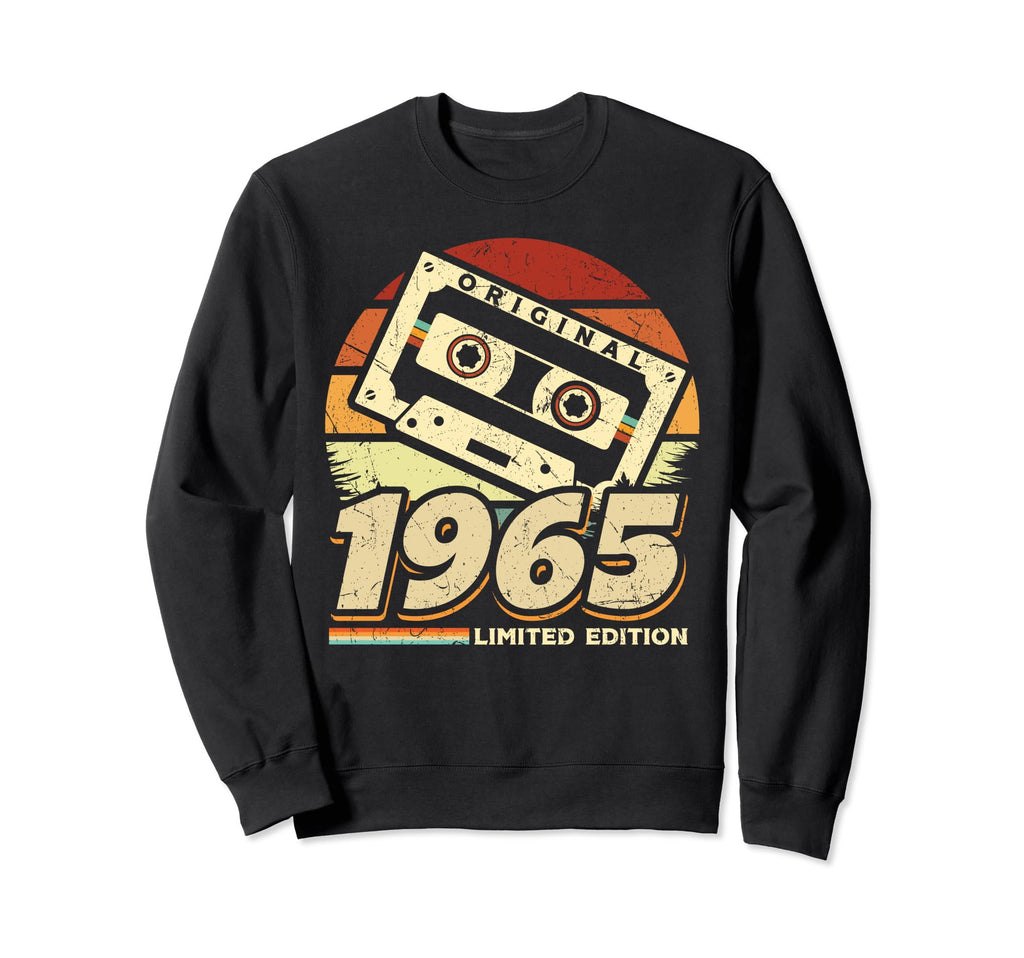 1965 Cassette Tape 59Th Birthday Sweatshirt - Minimalist Print for Adults - T-Shirt, Sweatshirt, Hoodie