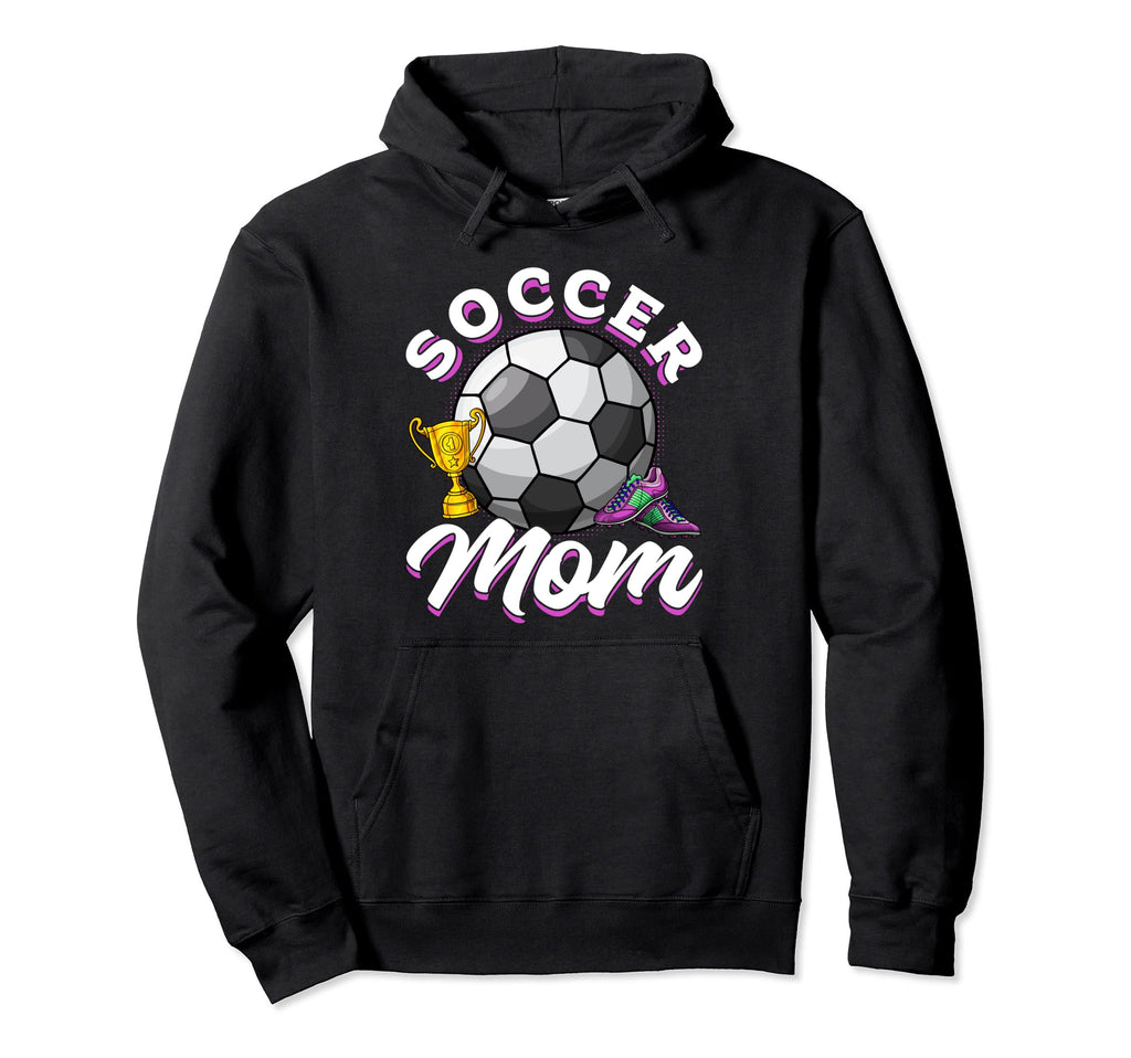 Soccer Game Day Soccer Mom Mama Hoodie - Custom Art Print for Adults - T-Shirt, Sweatshirt, Hoodie