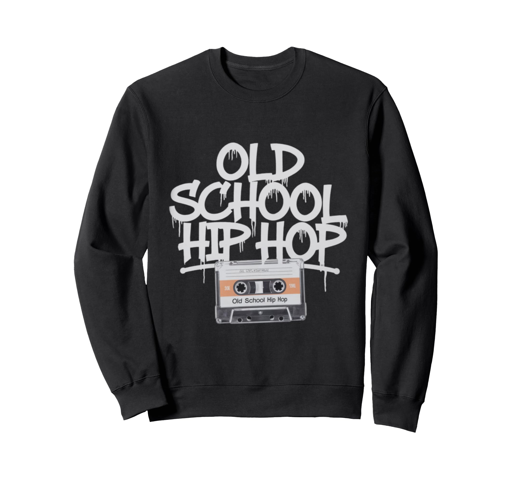 Funny Music 60S 70S Cassette Sweatshirt - Casual Everyday Wear Men Women - T-Shirt, Sweatshirt, Hoodie