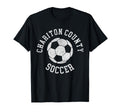Chariton County Soccer Distressed 90S T-Shirt - Graphic Print for Adults - T-Shirt, Sweatshirt, Hoodie