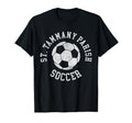 St Tammany Parish Soccer Distressed T-Shirt - Novelty Apparel for Adults - T-Shirt, Sweatshirt, Hoodie