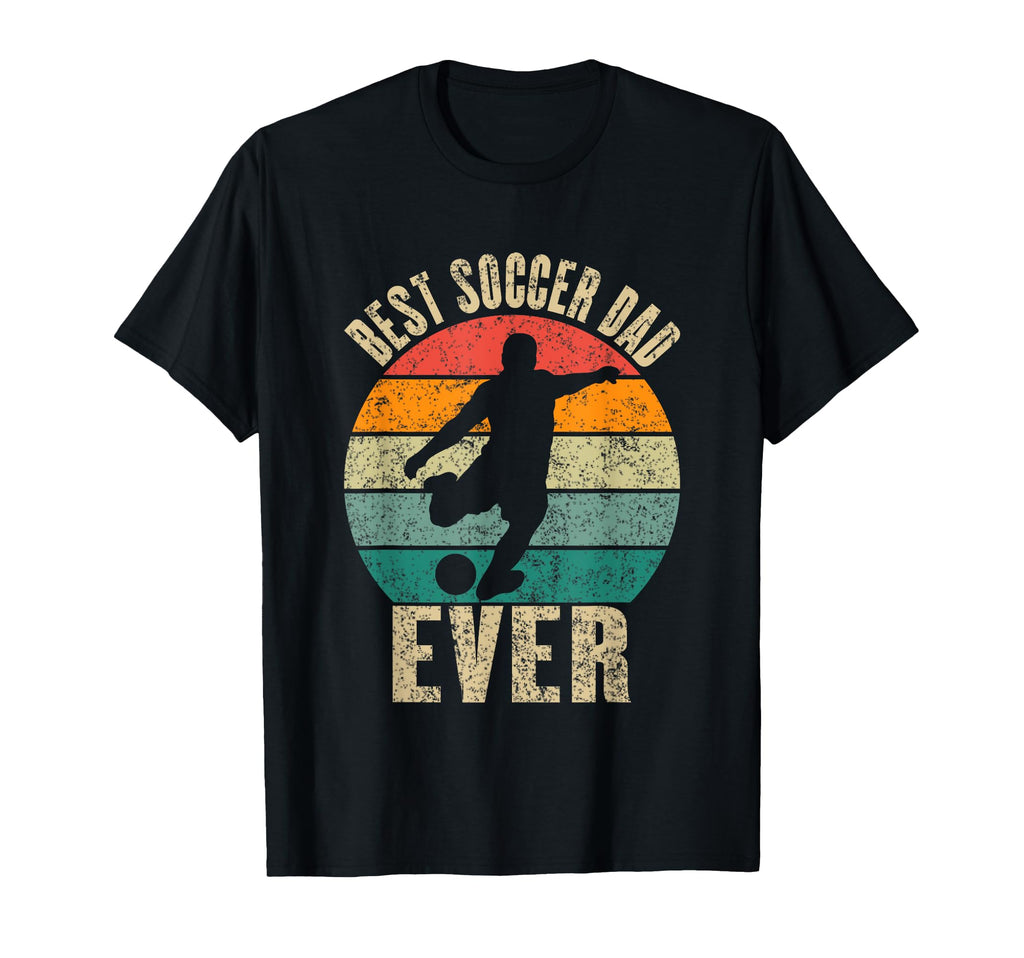 Best Soccer Dad Ever Silhouette T-Shirt - Streetwear Style Unisex - T-Shirt, Sweatshirt, Hoodie