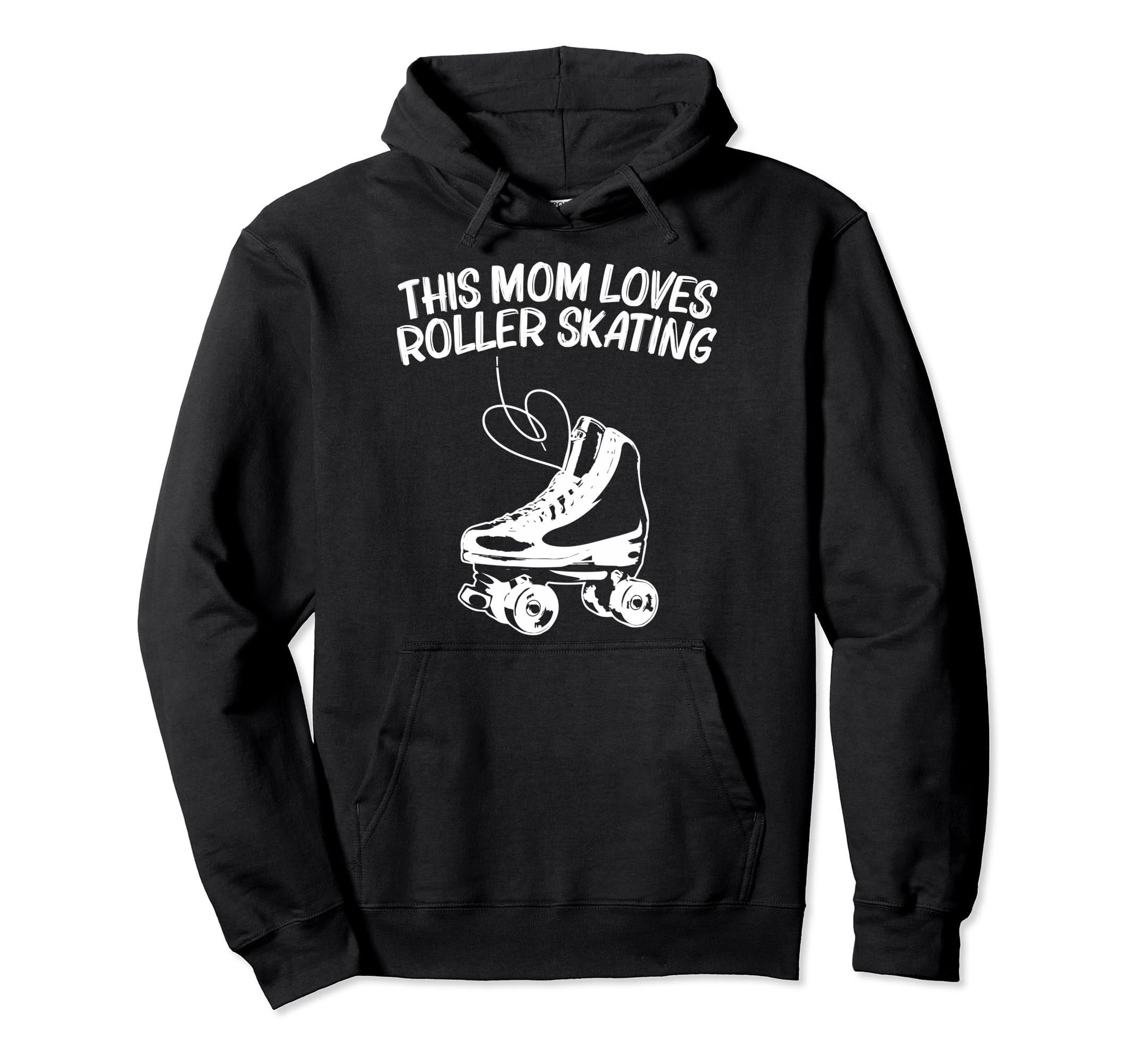 Roller Skating Mom Mother Disco Derby Hoodie - Minimalist Print Men Women - T-Shirt, Sweatshirt, Hoodie