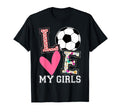 Soccer Love My Parents Soccer Daughters T-Shirt - Novelty Apparel Unisex - T-Shirt, Sweatshirt, Hoodie