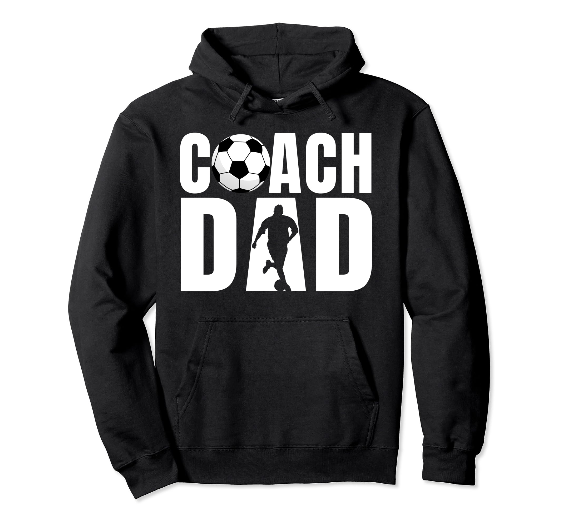 Coach Dad Soccer Team Sport Player Hoodie - Custom Art Print Men Women - T-Shirt, Sweatshirt, Hoodie