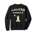 Italian Calcio Sorella Sweatshirt - Aesthetic Graphic Unisex - T-Shirt, Sweatshirt, Hoodie