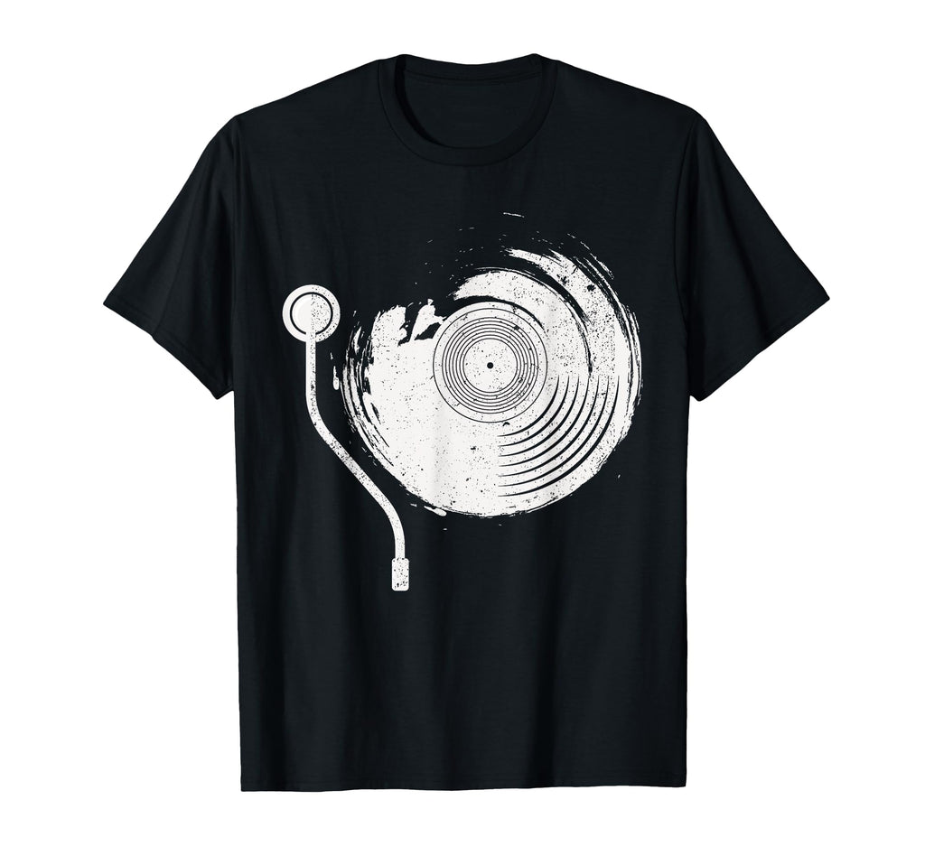 Vinyl Records Player Record Collector T-Shirt - Minimalist Print Men Women - T-Shirt, Sweatshirt, Hoodie