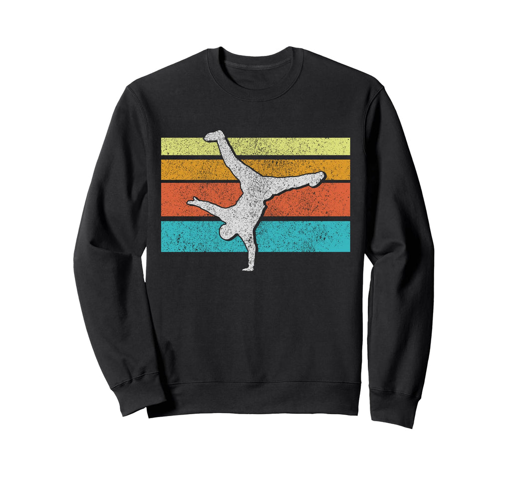 Breakdance Old School 90S Hip Hop Dancer Sweatshirt - Trendy Graphic Unisex - T-Shirt, Sweatshirt, Hoodie