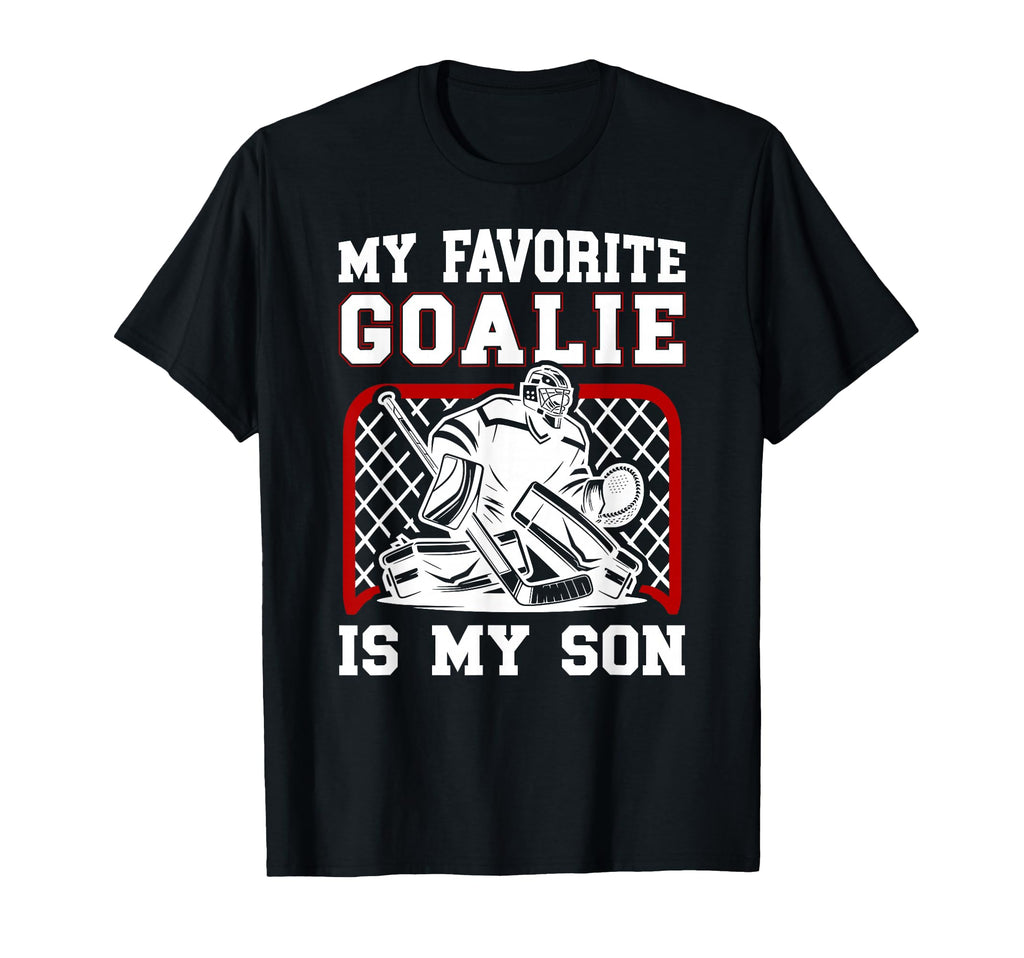 Proud Hockey Keeper Mom Ice Hockey T-Shirt - Fun Novelty Design Unisex - T-Shirt, Sweatshirt, Hoodie