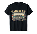 Raised Old School Hip Hop Cassette Music T-Shirt - Graphic Print Men Women - T-Shirt, Sweatshirt, Hoodie