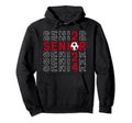Senior Class 2024 Graduation Maroon Hoodie - Aesthetic Graphic Men Women - T-Shirt, Sweatshirt, Hoodie