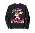 Im Beauty Streets Funny Soccer Sweatshirt - Minimalist Print Men Women - T-Shirt, Sweatshirt, Hoodie