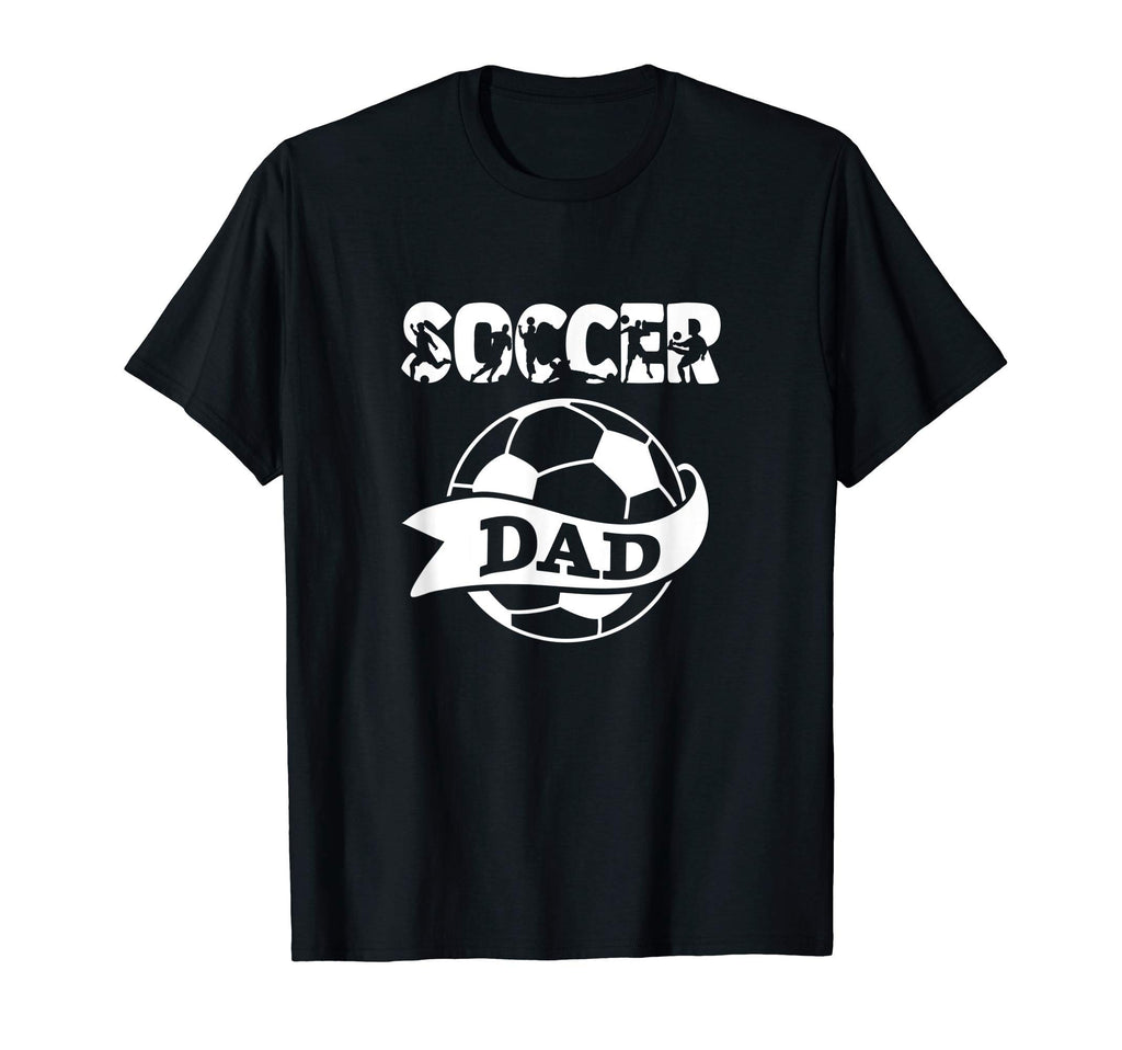 Mens Soccer Dad Distressed Soccer Ball T-Shirt - Fun Novelty Design Unisex - T-Shirt, Sweatshirt, Hoodie