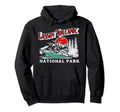 Lassen Volcanic National Park 80S Hoodie - Custom Art Print Unisex - T-Shirt, Sweatshirt, Hoodie