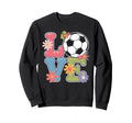 Soccer Art Teen Goalie Soccer Player Sweatshirt - Aesthetic Graphic Unisex - T-Shirt, Sweatshirt, Hoodie