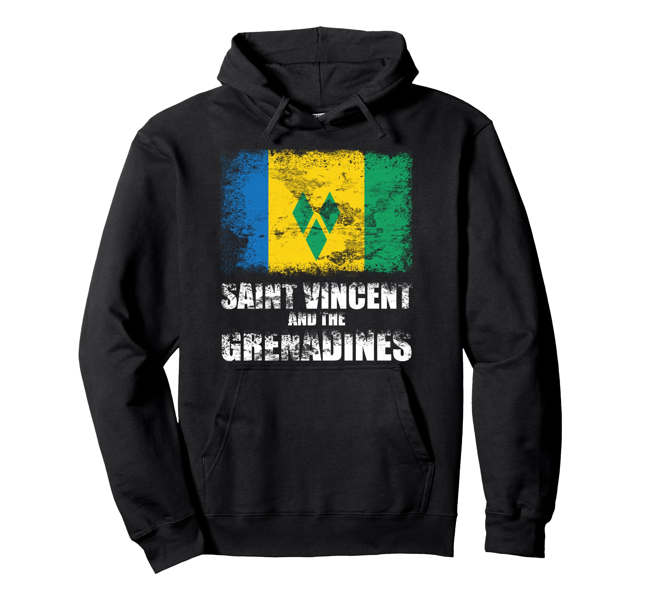 Saint Vincent And Grenadines Flag Vincy Hoodie - Streetwear Style Men Women - T-Shirt, Sweatshirt, Hoodie
