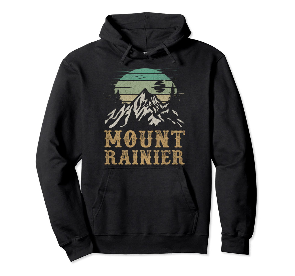 Mount Rainier National Park Hiking Mt Hoodie - Minimalist Print Unisex - T-Shirt, Sweatshirt, Hoodie