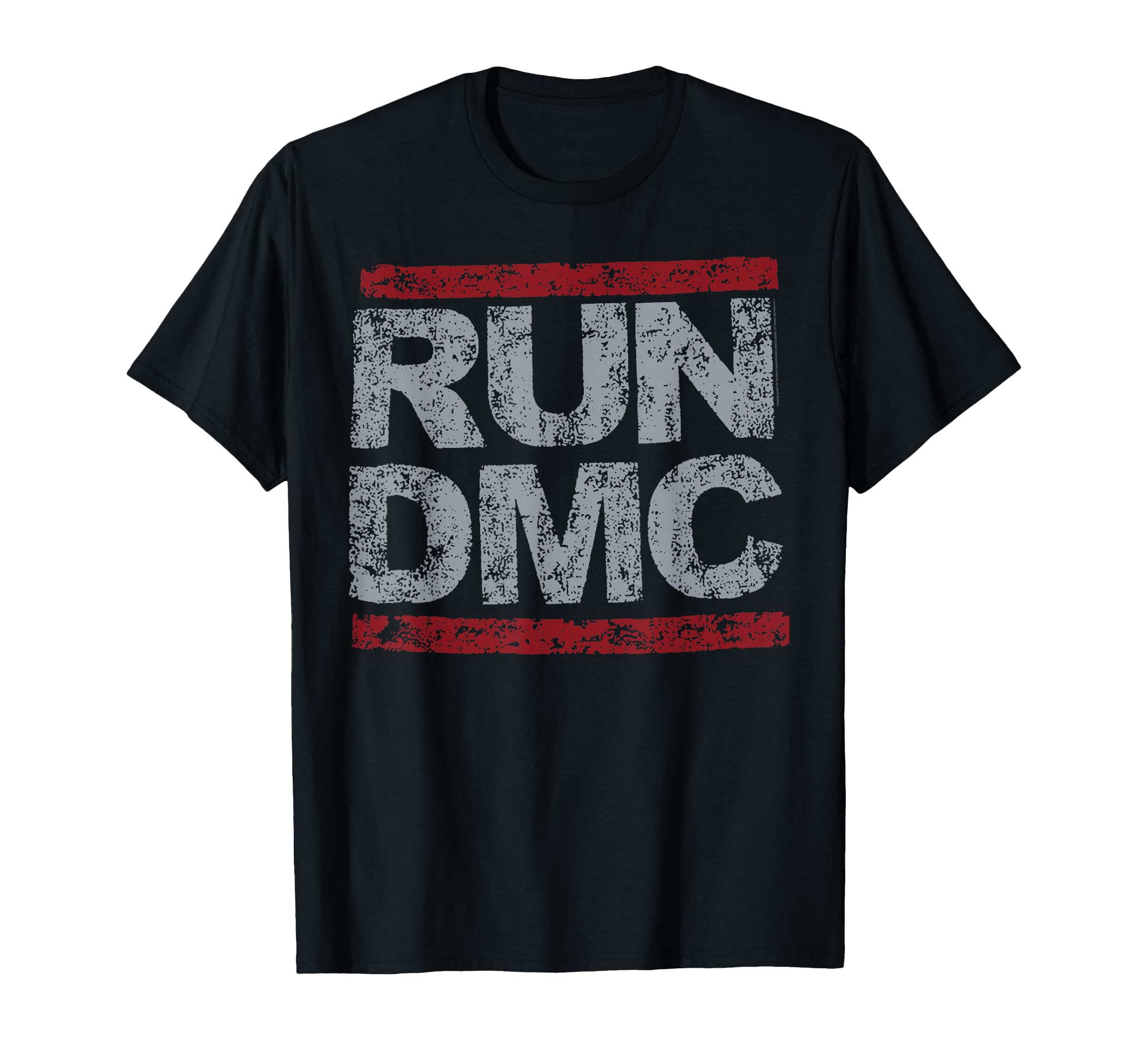 Run Dmc Grunge Logo T-Shirt - Novelty Apparel Unisex - T-Shirt, Sweatshirt, Hoodie
